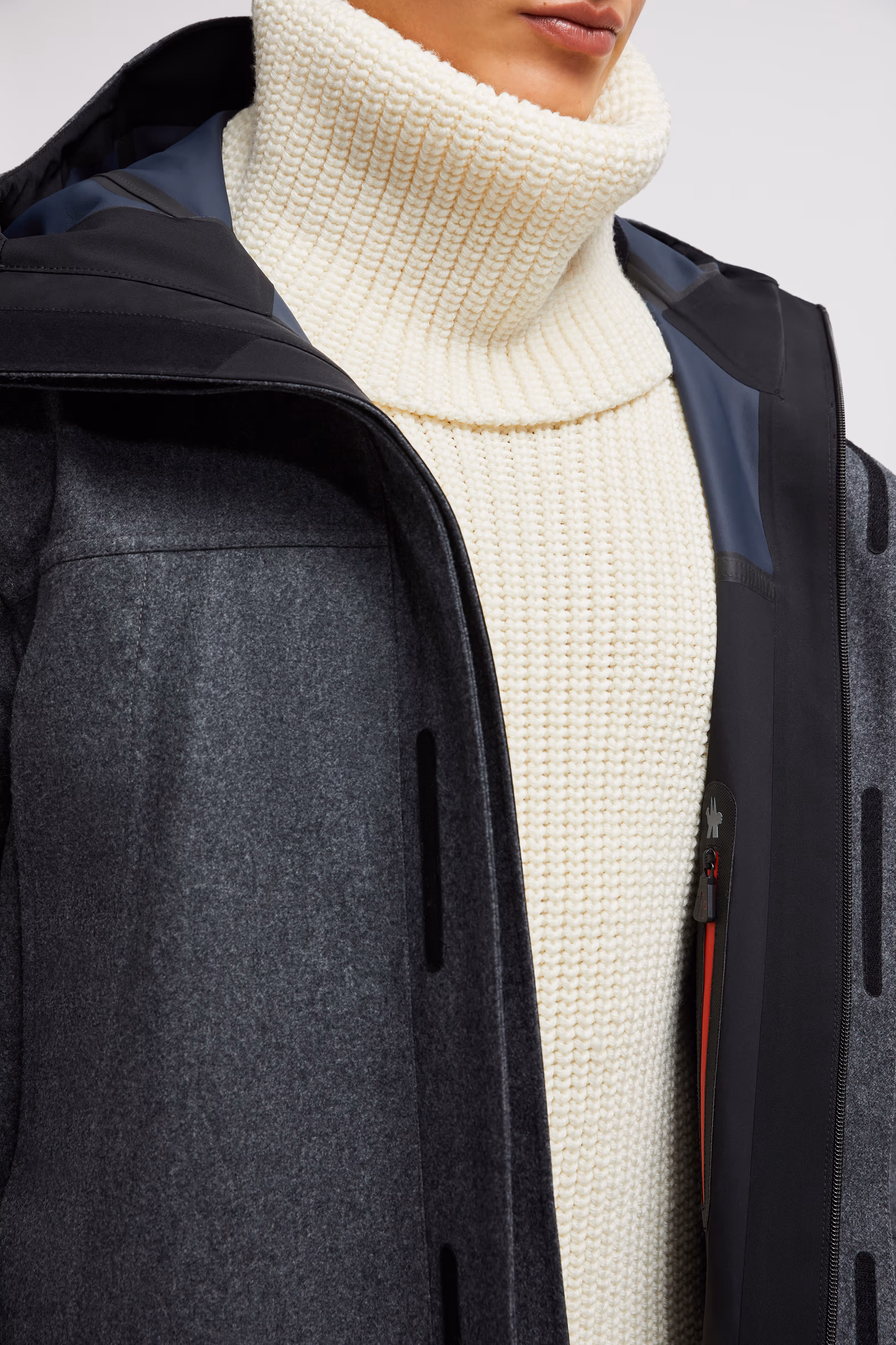 Chaqueta de esquí Avoriaz Hombre Gris oscuro Moncler 7